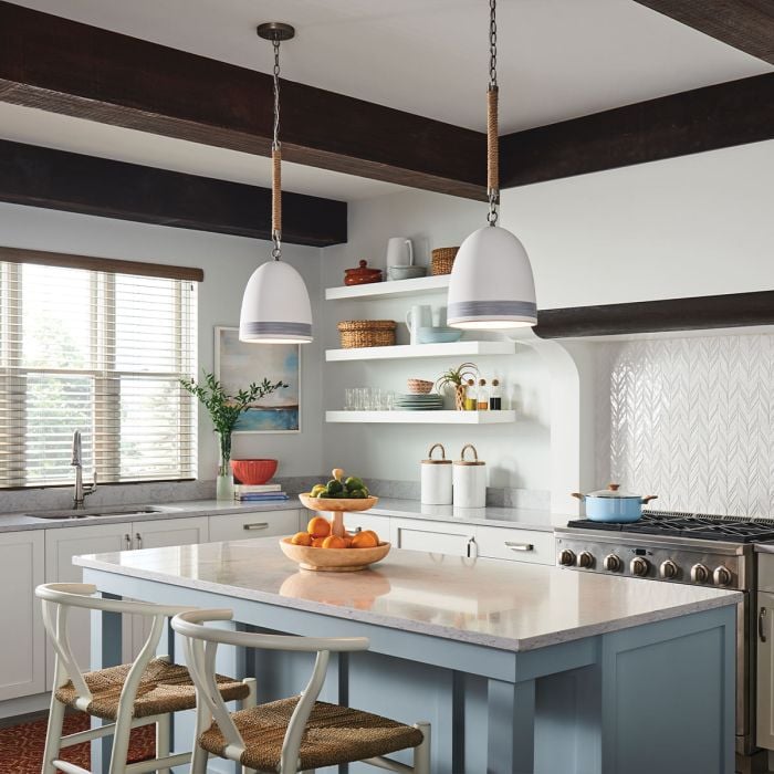 Elstead Lighting Nash 1 Lt Pendant - Antique Nickel