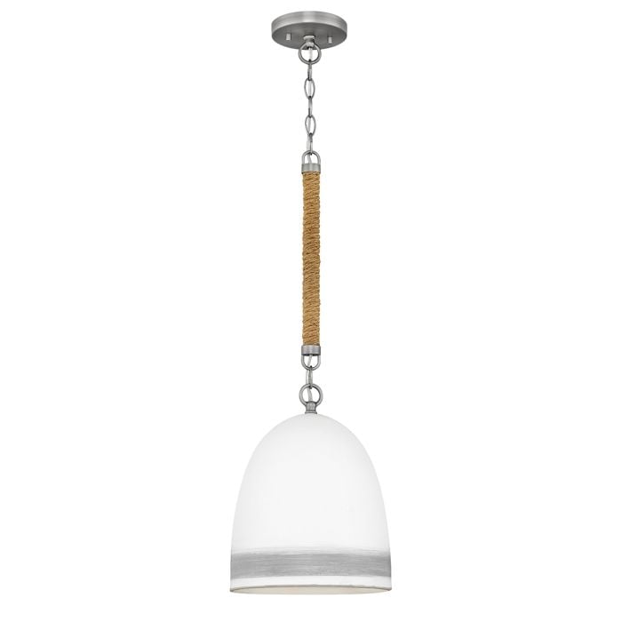 elstead lighting Nash 1 lt Pendant - Antique Nickel