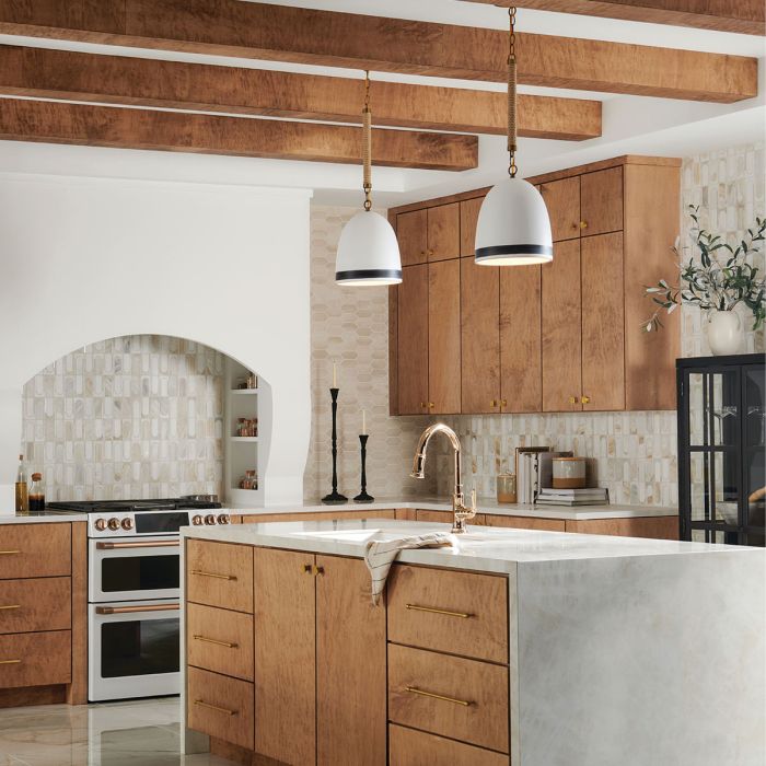 Elstead Lighting Nash 1 Lt Pendant - Heritage Brass
