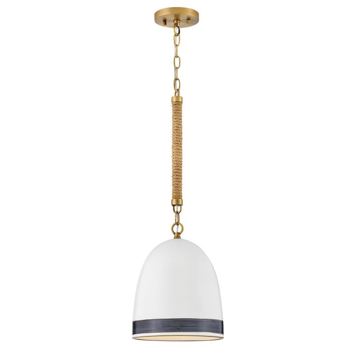 elstead lighting Nash 1 lt Pendant - Heritage Brass