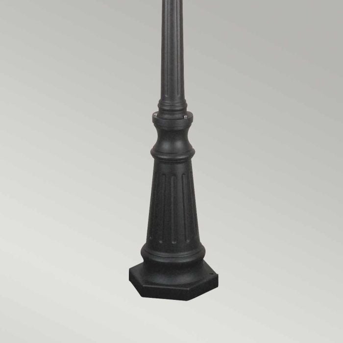 Elstead Lighting Norfolk 3 Light Lamp Post - Black