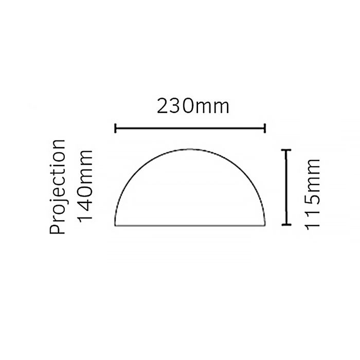 Elstead Lighting Paris 1 Light Wall Lantern - Copper