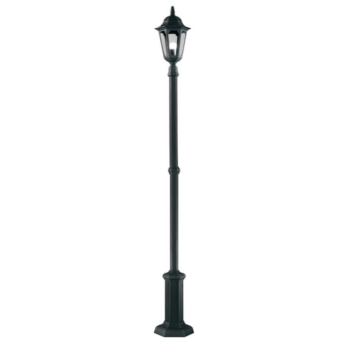 elstead lighting Parish 1 Light Lamp Post - Black