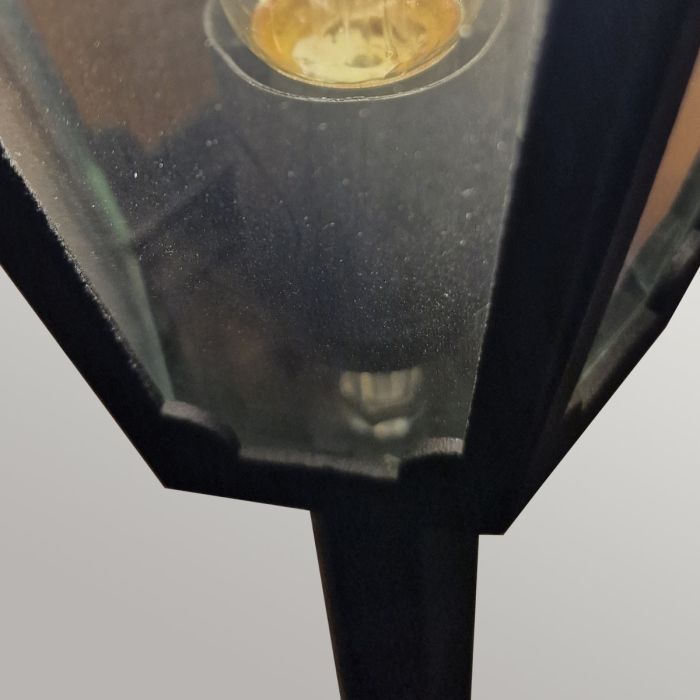 Elstead Lighting Parish Mini 1 Light Pillar - Black