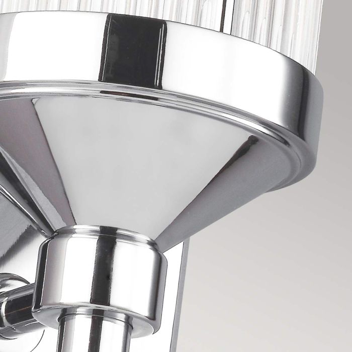 Elstead Lighting Paulson 1 Light Wall Light - Chrome
