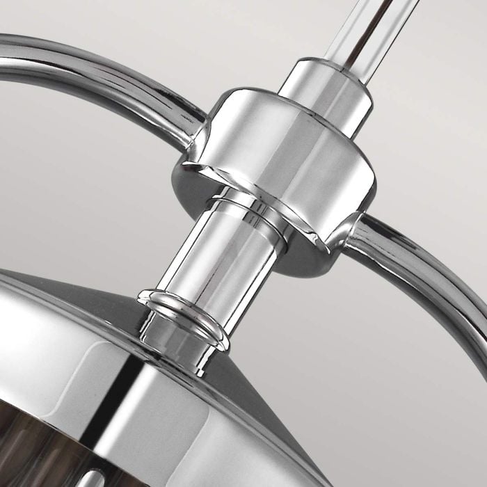 Elstead Lighting Paulson 3 Light Pendant - Chrome