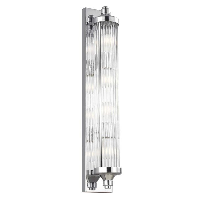 elstead lighting Paulson 4 Light Bar Light - Chrome