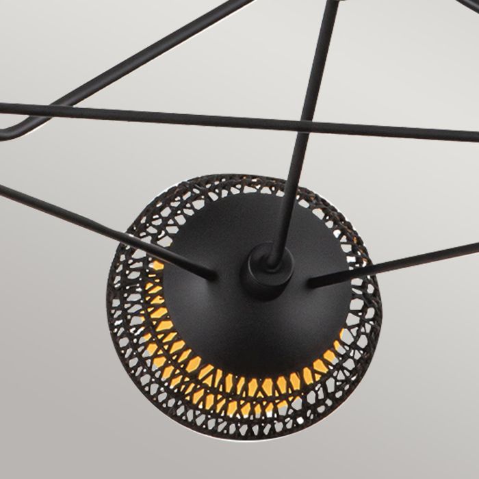 Elstead Lighting Perth 3 Lt Chandelier - Matte Black
