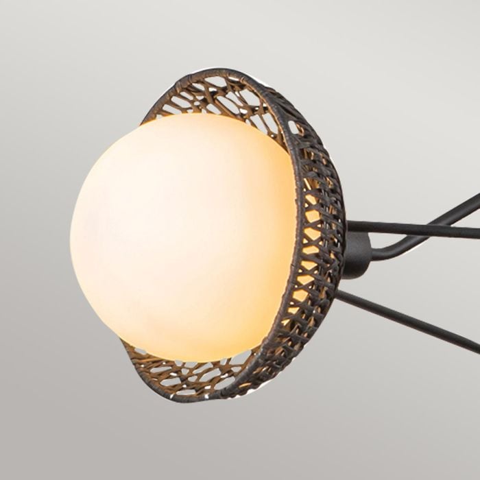 Elstead Lighting Perth 3 Lt Chandelier - Matte Black