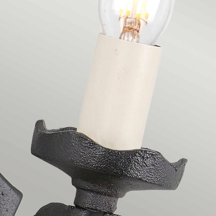 Elstead Lighting Rectory 1 Light Wall - Black