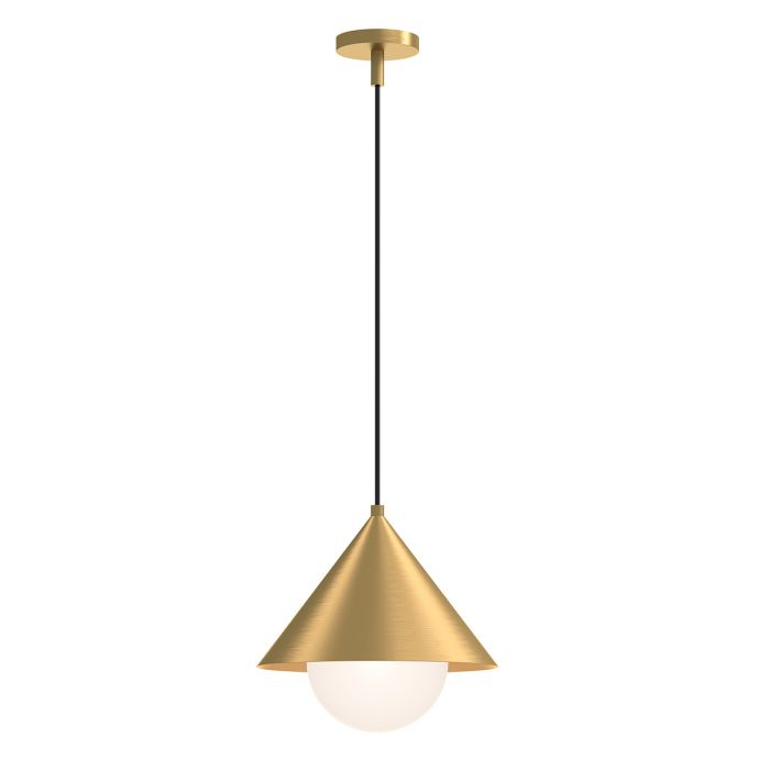 elstead lighting Remyck 1 lt Pendant - Brushed Gold