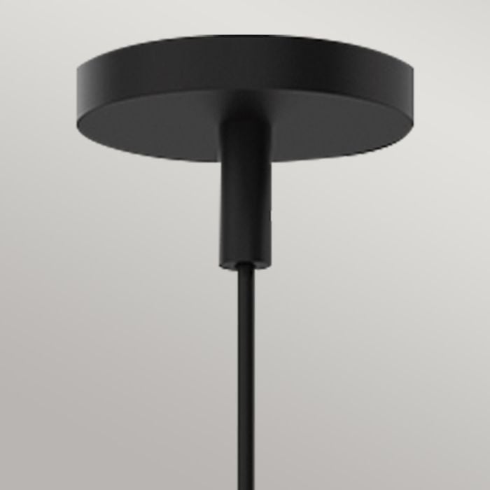 Elstead Lighting Remyck 1 Lt Pendant - Matte Black
