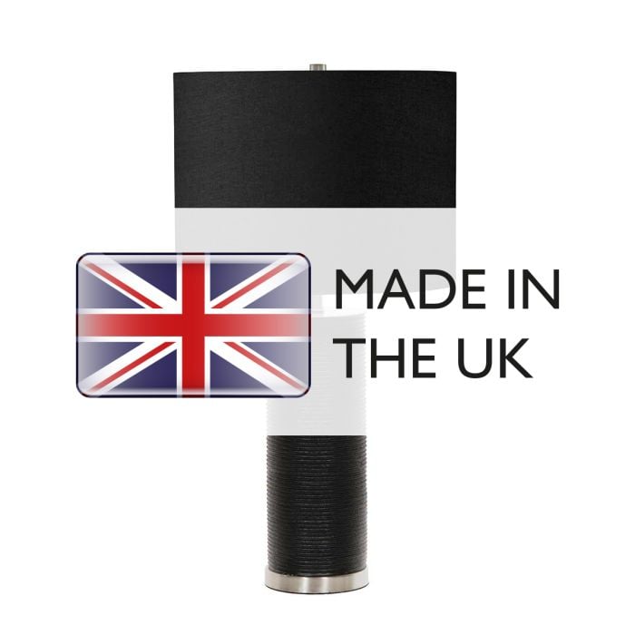 Elstead Lighting Ripple 1 Light Table Lamp - Black