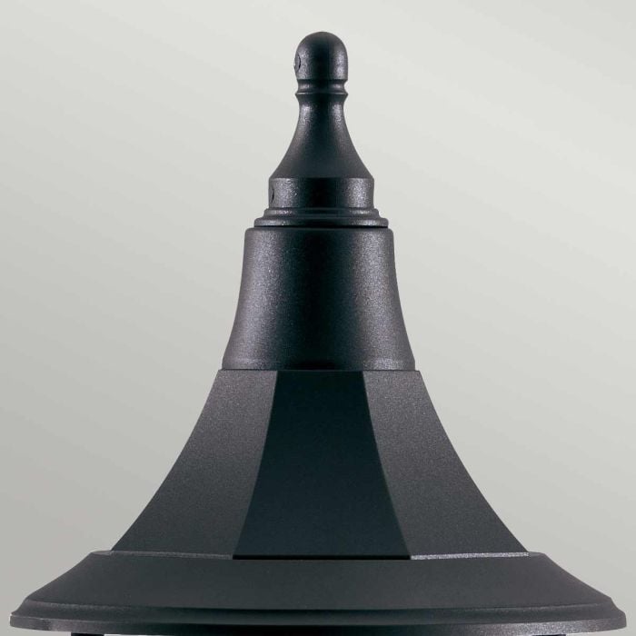 Elstead Lighting Shannon 1 Light Pedestal - Black