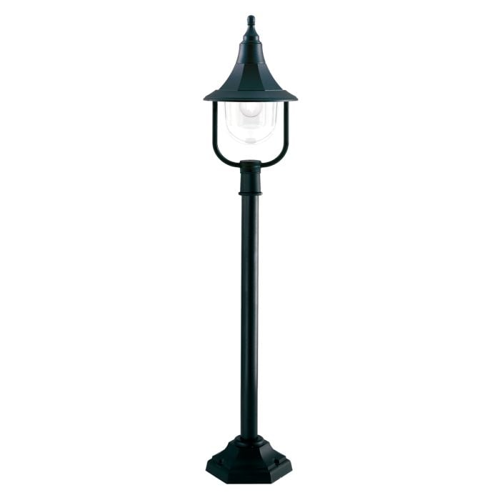 elstead lighting Shannon 1 Light Pillar - Black