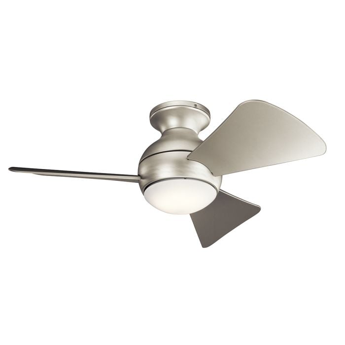 elstead lighting Sola - 34in / 86cm Fan - Brushed Nickel