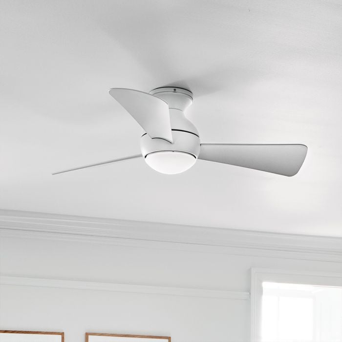 Elstead Lighting Sola - 34in / 86cm Fan - Matte White