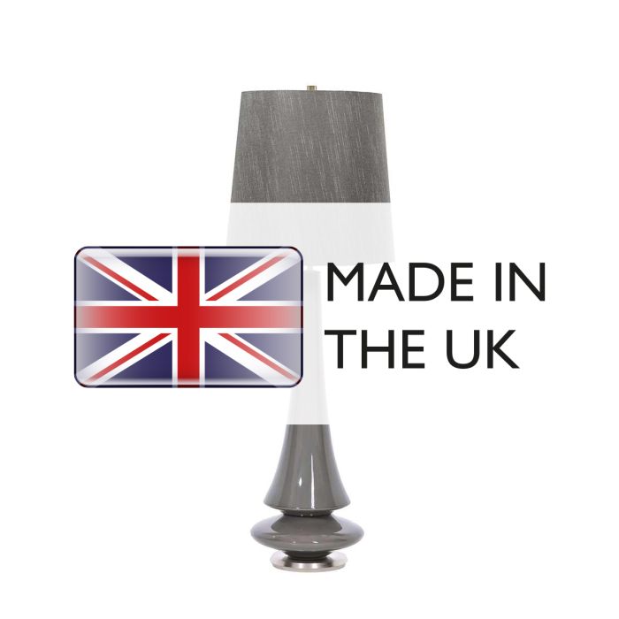 Elstead Lighting Spin 1 Light Table Lamp - Grey