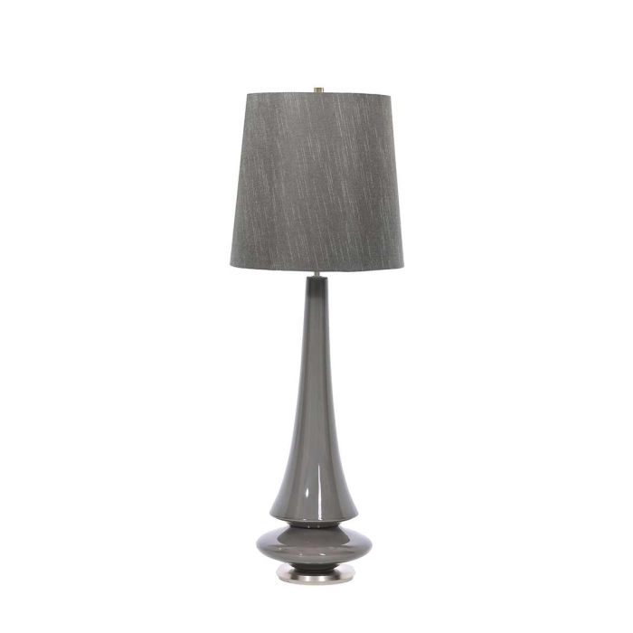 elstead lighting Spin 1 Light Table Lamp - Grey