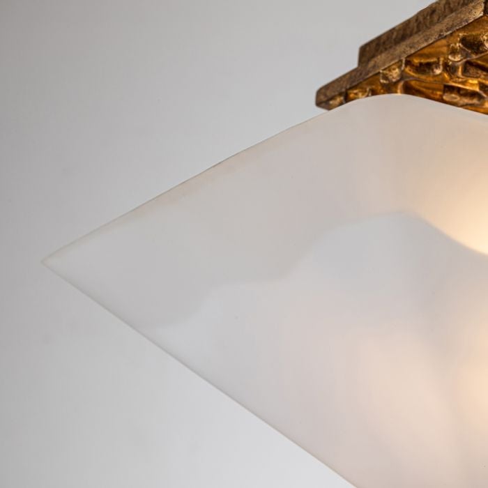 Elstead Lighting Star 2 Lt Flush - Distressed Gold