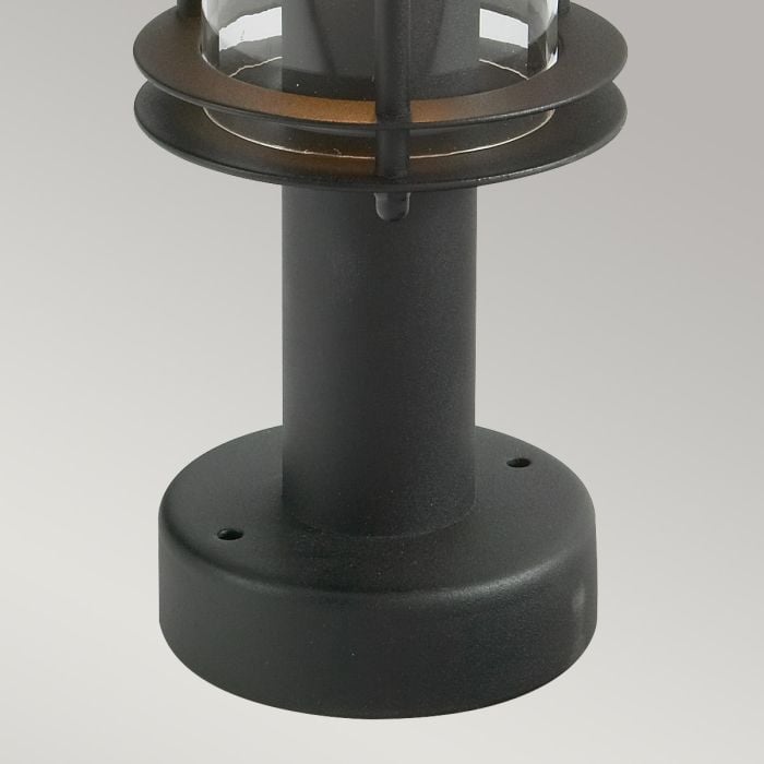 Elstead Lighting Stockholm 1 Light Pedestal - Black