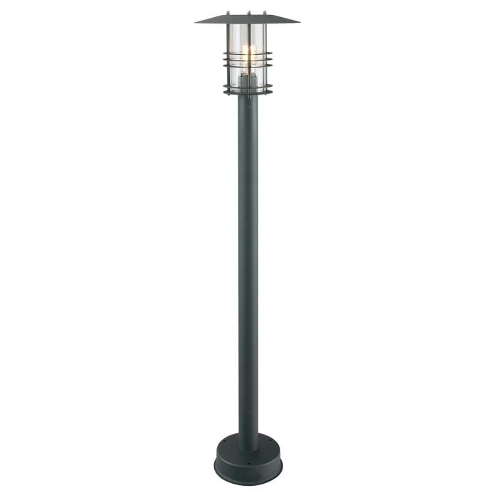 elstead lighting Stockholm 1 Light Pillar - Black