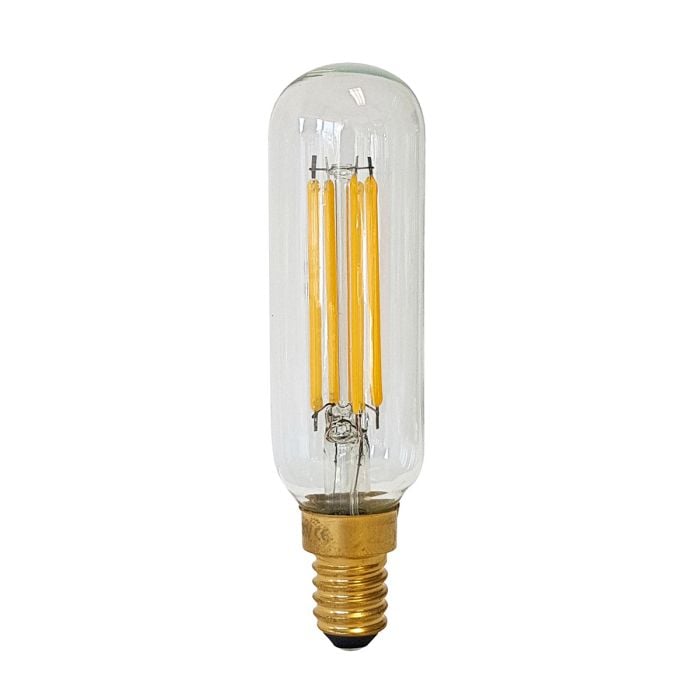 Elstead Lighting Tubular LED E14 Lamp - Clear Glass