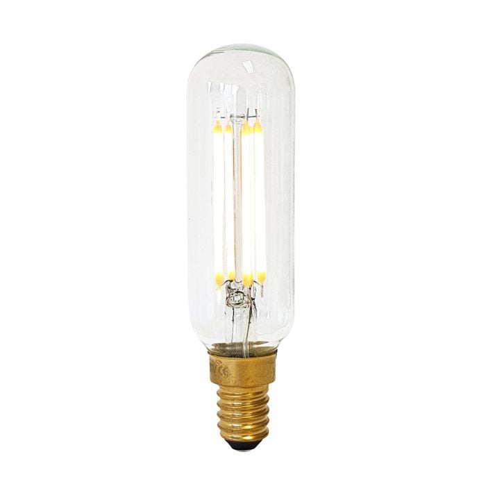 elstead lighting Tubular LED E14 Lamp - Clear Glass