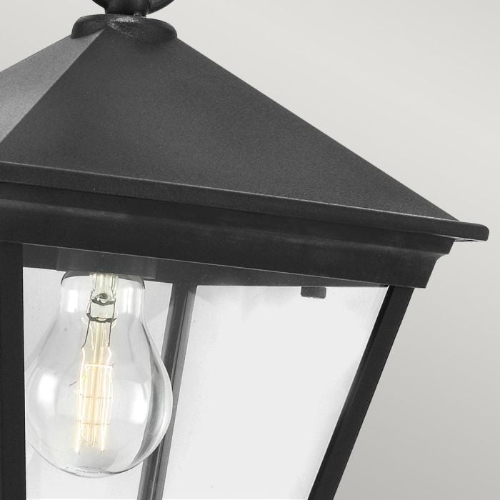 Elstead Lighting Turin 1 Light Chain Lantern - Black