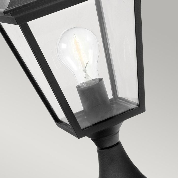 Elstead Lighting Turin 1 Light Pedestal - Black