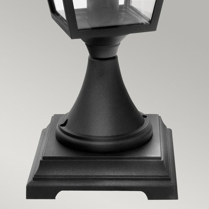 Elstead Lighting Turin 1 Light Pedestal - Black