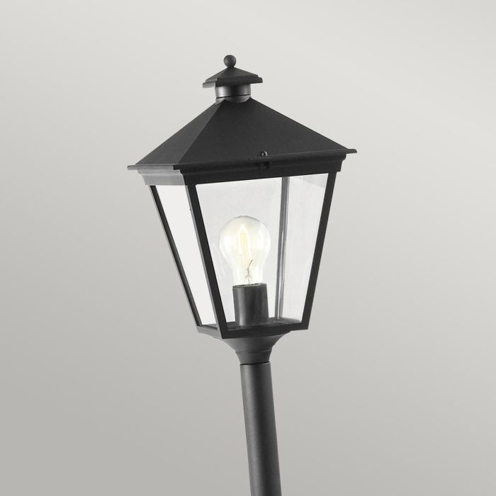 Elstead Lighting Turin 1 Light Pillar - Black