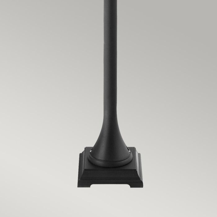 Elstead Lighting Turin 1 Light Pillar - Black