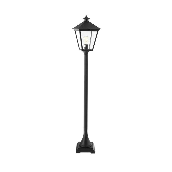 elstead lighting Turin 1 Light Pillar - Black