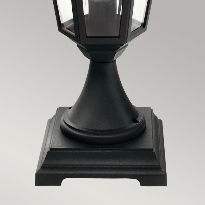 Elstead Lighting Valencia 1 Light Pedestal - Black