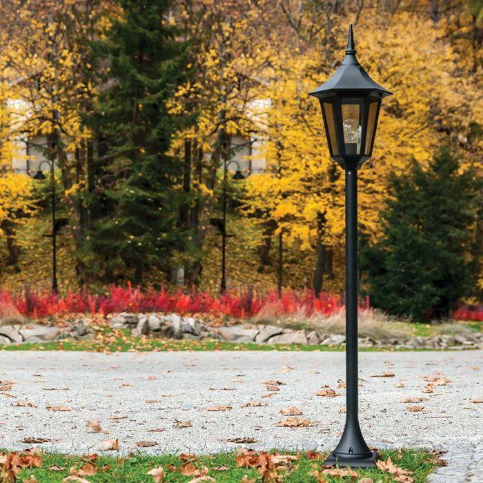 Elstead Lighting Valencia 1 Light Pillar - Black