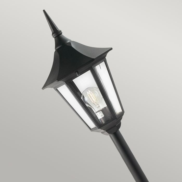 Elstead Lighting Valencia 1 Light Pillar - Black