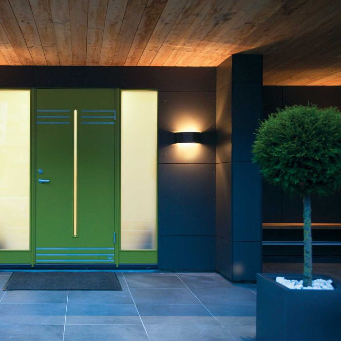 Elstead Lighting Vasa 1 Light Wall Light - Graphite