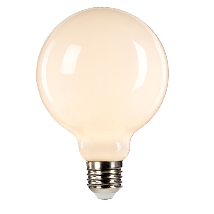 Elstead Lighting White Globe LED E27 Lamp - Opal