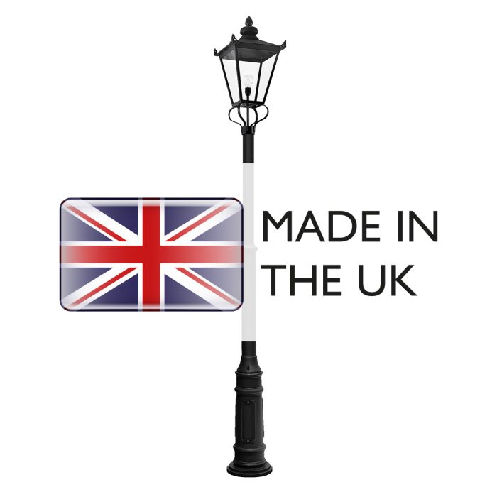 Elstead Lighting Wilmslow 1 Light Back Lamp Post