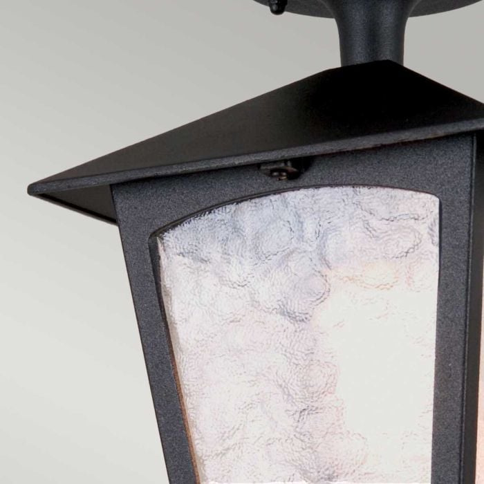 Elstead Lighting York 1 Light Porch Lantern - Black