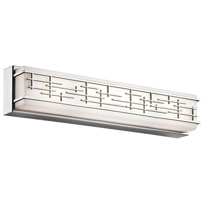 elstead lighting Zolon Large Wall Light - Chrome