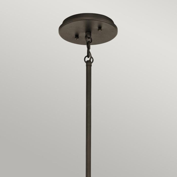 Elstead Lighting Emory 3 Light Pendant/Semi-Flush - Olde Bronze