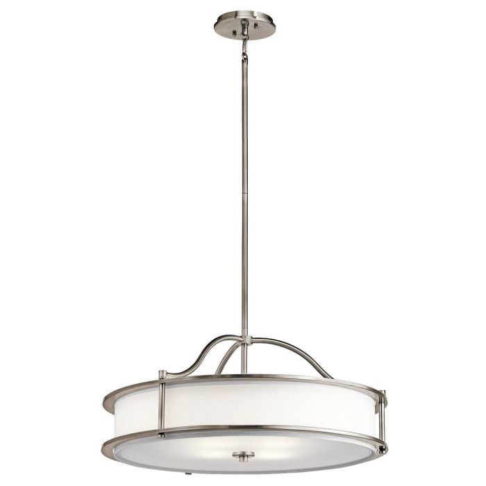 elstead lighting Emory 4 Light Chandelier/Semi-Flush - Classic Pewter