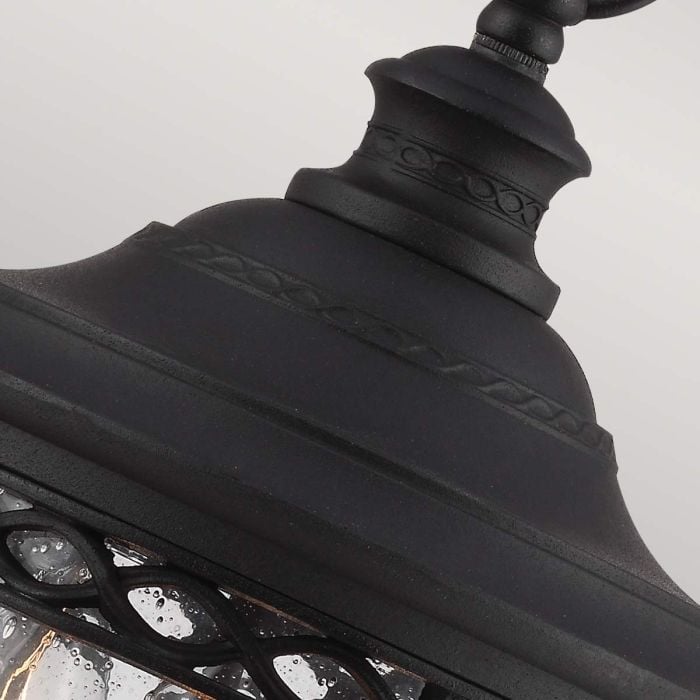 Elstead Lighting English Bridle 3 Light Medium Chain Lantern - Black