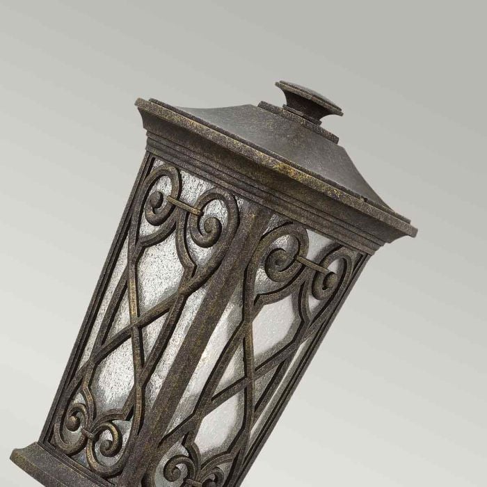 Elstead Lighting Enzo 1 Light Small Pedestal - Autumn