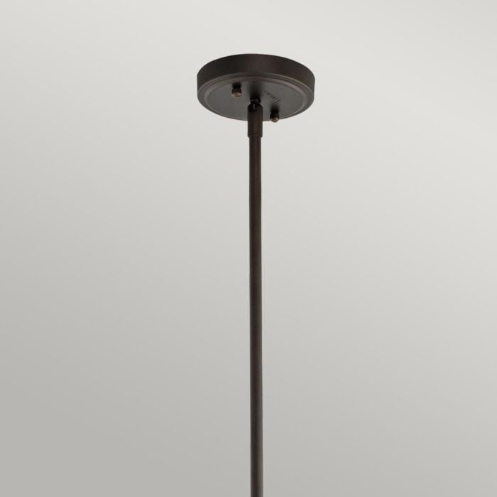 Elstead Lighting Everly 1 Light Medium Pendant - Olde Bronze