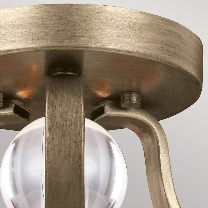 Elstead Lighting Evington 2 Light Semi-Flush - Sunset Gold