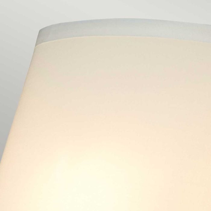 Elstead Lighting Falmouth 2 Light Wall Light - French Gold/ White Shade