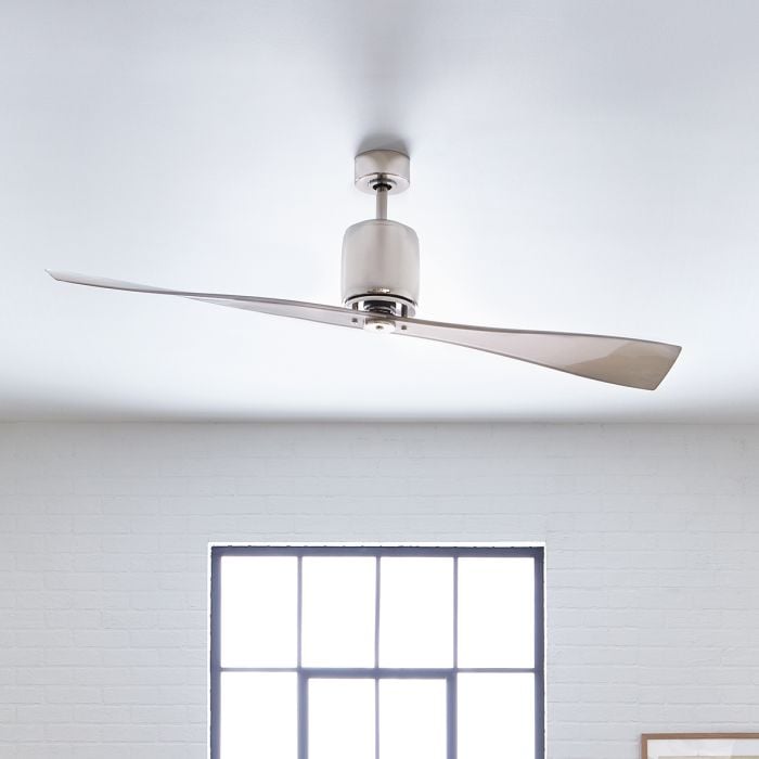 Elstead Lighting Ferron - 60in / 152cm Fan - Polished Nickel